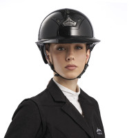 Veredus Vita GST-helm standaardklep Glanzend zwart