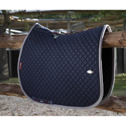 LeMieux Wither Relief Mesh zadeldek Marineblauw