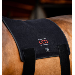 Tapis de Thérapie par Lumière Rouge LED Horseware Noir / noir