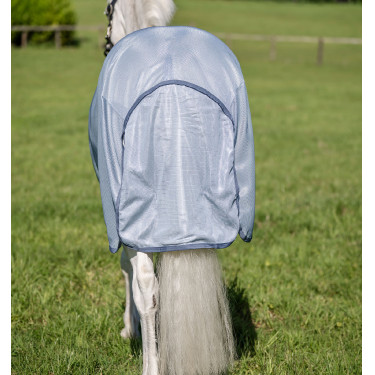 Chemise Anti-Mouches Pour Poney Amigo® Bug Rug Plus Bleu chiné / bleu / argent Chemise Anti-Mouches Pour Poney Amigo® Bug Rug Plus Bleu chiné / bleu / argent
