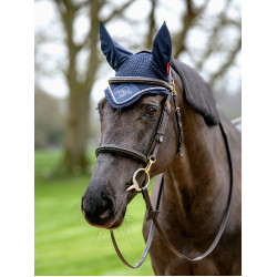 Bonnet anti-mouches LeMieux Esme Marine Bleu marine