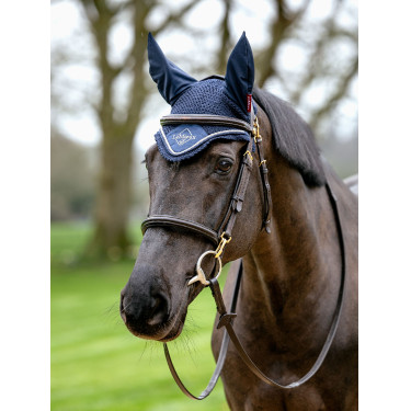 Bonnet anti-mouches LeMieux Esme Marine Bleu marine