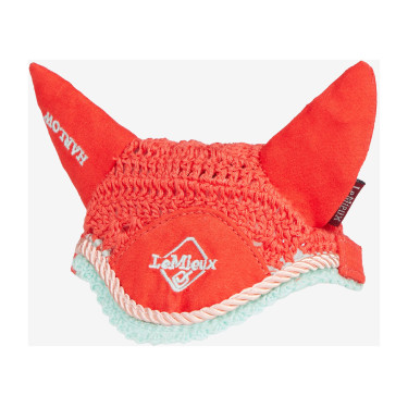 Vliegenmasker voor speelgoed Mini Pony LeMieux Koraalcrush Oranje Vliegenmasker voor speelgoed Mini Pony LeMieux Koraalcrush Oranje