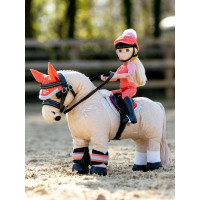 Vliegenmasker voor speelgoed Mini Pony LeMieux Inkt Blauw Vliegenmasker voor speelgoed Mini Pony LeMieux Inkt Blauw