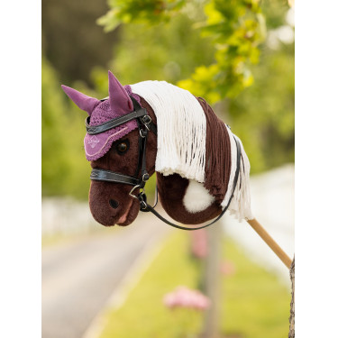 Bonnet voor hobby horse LeMieux Kaasjeskruid Violet