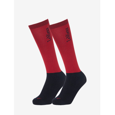 Wedstrijksokken LeMieux Sparkle Chilli Rood