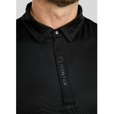 Polo Montar Clubwear Essential homme Noir