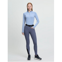 Legging d’équitation Amy LeMieux femme Shadow Bleu