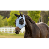 LeMieux Bug Relief Full vliegenmasker Walnoot Bruin