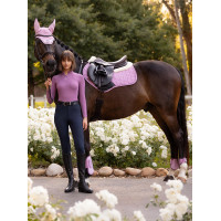 LeMieux Merino+ Suede Close Contact Vierkant Zadeldek Fondant