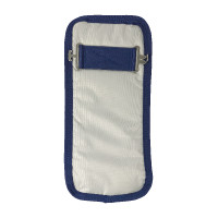 Borstverlenging Bucas Smartex met T-haak Marine / zilver Blauw