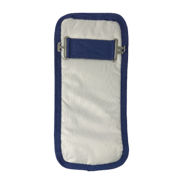 Borstverlenging Bucas Smartex met T-haak Marine / zilver Blauw