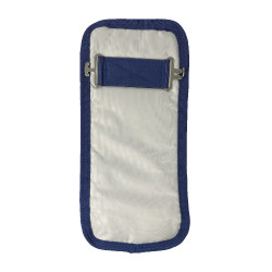 Extension de poitrail Bucas Marine / argent Bleu