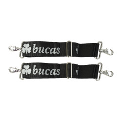 Sursangle Bucas Noir / argent