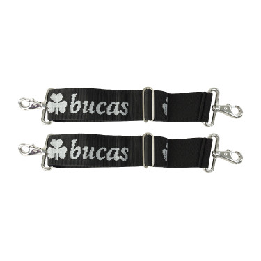 Sursangle Bucas Noir / argent