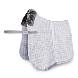 Tapis de selle Bucas Show-Line Dressage Blanc / blanc