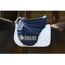 Tapis de selle Bucas Show-Line Dressage Blanc / blanc
