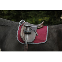 Zadeldek Bucas Show-Line Dressuur Bordeaux
