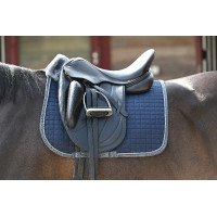 Tapis de selle Bucas Show-Line Dressage Blanc / blanc