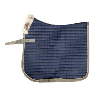 Zadeldek Bucas Show-Line Dressuur Marine / grijs Blauw Zadeldek Bucas Show-Line Dressuur Marine / grijs Blauw