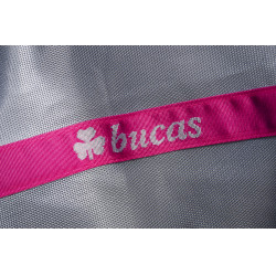 Couverture anti-mouches Bucas Buzz-Off Rain avec couvre-cou Bleu blossom Couverture anti-mouches Bucas Buzz-Off Rain avec couvre-cou Bleu blossom