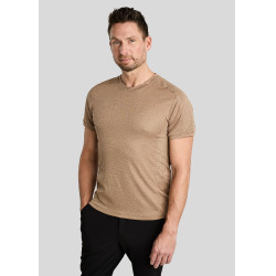 T-shirt mesh Montar MoLui homme Latté Marron T-shirt mesh Montar MoLui homme Latté Marron