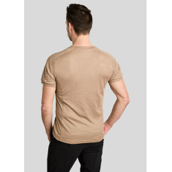 T-shirt mesh Montar MoLui homme Latté Marron T-shirt mesh Montar MoLui homme Latté Marron