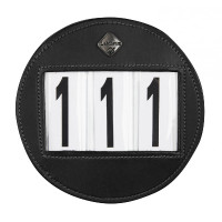 Porte-numéro rond LeMieux pour bridon Noir Porte-numéro rond LeMieux pour bridon Noir