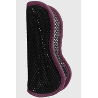 Doublures des protections coquées en 3D mesh velours ProConfort Kalou Noir / bordeaux