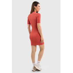Robe Harcour Brigitte femme Pamplemousse Rose Robe Harcour Brigitte femme Pamplemousse Rose