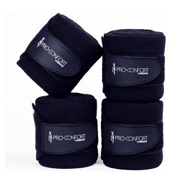 Set de 4 bandes de repos ProConfort Pim Marine Bleu marine