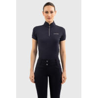 Polo Harcour Fuega Harcour korte mouwen dames Frankrijk Marine Marineblauw