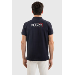 Polo Harcour Fuego manches courtes homme France Marine Bleu marine Polo Harcour Fuego manches courtes homme France Marine Bleu marine