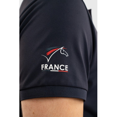 Polo Harcour Fuego manches courtes homme France Marine Bleu marine Polo Harcour Fuego manches courtes homme France Marine Bleu marine