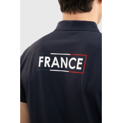 Polo Harcour Fuego manches courtes homme France Marine Bleu marine Polo Harcour Fuego manches courtes homme France Marine Bleu marine