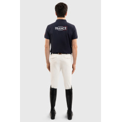 Polo Harcour Fuego manches courtes homme France Marine Bleu marine Polo Harcour Fuego manches courtes homme France Marine Bleu marine