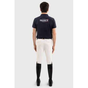 Polo Harcour Fuego manches courtes homme France Marine Bleu marine Polo Harcour Fuego manches courtes homme France Marine Bleu marine