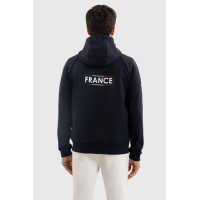 Harcour Frank sweater heren Frankrijk Marine Marineblauw