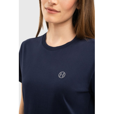 Harcour Hydra dames T-shirt met korte mouwen Marine Marineblauw