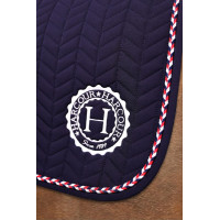 Tapis de selle Harcour Fairytale France Marine Bleu marine Tapis de selle Harcour Fairytale France Marine Bleu marine