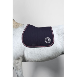 Tapis de selle Harcour Fairytale France Marine Bleu marine Tapis de selle Harcour Fairytale France Marine Bleu marine