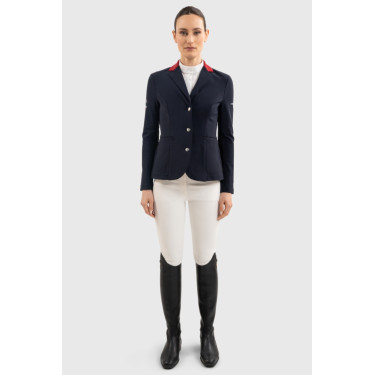Wedstrijdjasje Harcour Figara dames Frankrijk Marine Marineblauw