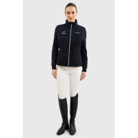 Dames mouwloos vest Harcour Flicka Frankrijk Marine Marineblauw