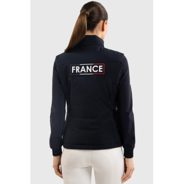Veste sans manches Harcour Flicka femme France Marine Bleu marine