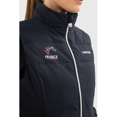 Veste sans manches Harcour Flicka femme France Marine Bleu marine