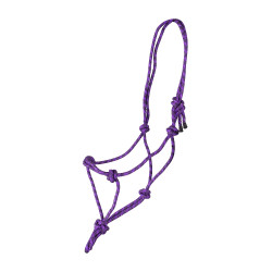 Licol éthologique Shires Violet / noir Licol éthologique Shires Violet / noir