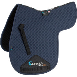 Tapis de selle Numnah Performance Shires Bleu marine