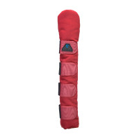 Staartbeschermer gevoerd met tas Arma Shires Rood