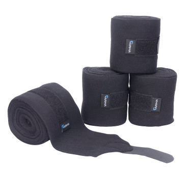Polo bandages Shires Zwart kersenrood Polo bandages Shires Zwart kersenrood
