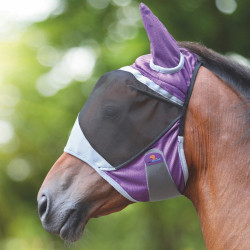 Masque anti-mouches Shires FlyGuard Pro Deluxe avec oreilles